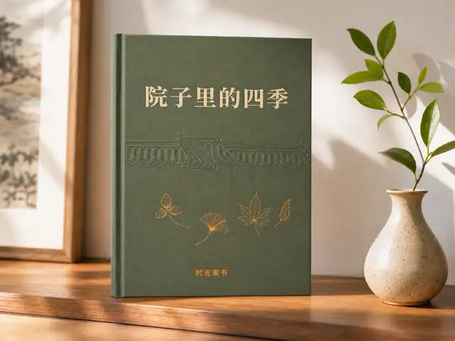 回忆录封面设计示例三，展示装帧与用纸质感